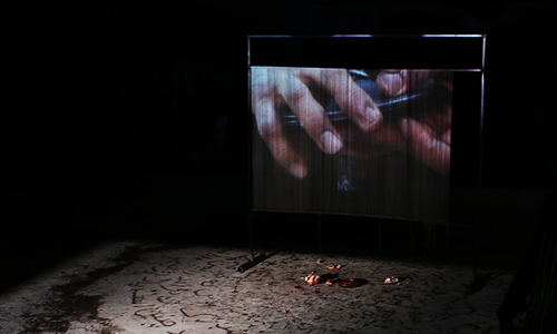 Still from Poem & Stone (شعر و سنگ)