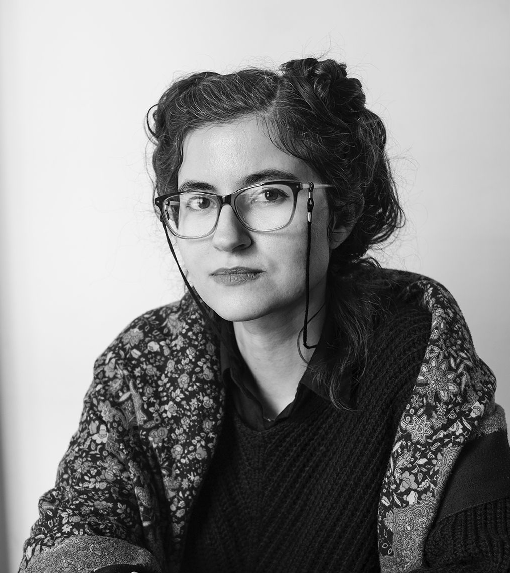 Portrait of Maryam Tafakory, Iranian filmmaker and performance artist